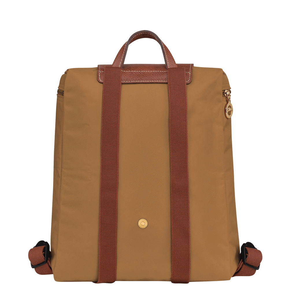 Orange longchamp backpack outlet